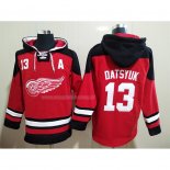Felpa con Cappuccio Detroit Red Wings Pavel Datsyuk Rosso