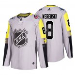 Maglia Hockey 2018 All Star Columbus Blue Jackets Zach Werenski Gris