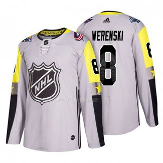 Maglia Hockey 2018 All Star Columbus Blue Jackets Zach Werenski Gris