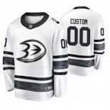 Maglia Hockey 2019 All Star Anaheim Ducks Personalizzate Bianco
