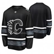 Maglia Hockey 2019 All Star Calgary Flames Nero