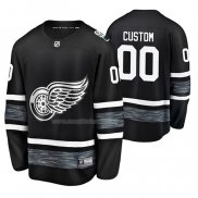 Maglia Hockey 2019 All Star Detroit Red Wings Personalizzate Nero