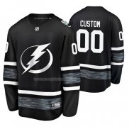 Maglia Hockey 2019 All Star Tampa Bay Lightning Personalizzate Nero