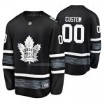 Maglia Hockey 2019 All Star Toronto Maple Leafs Personalizzate Nero