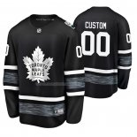 Maglia Hockey 2019 All Star Toronto Maple Leafs Personalizzate Nero
