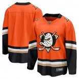 Maglia Hockey Anaheim Ducks Home Breakaway Arancione