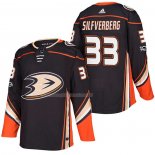 Maglia Hockey Anaheim Ducks Jakob Silfverberg Home Autentico 2018 Nero