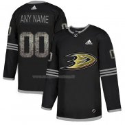 Maglia Hockey Anaheim Ducks Personalizzate Black Shadow Nero