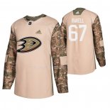 Maglia Hockey Anaheim Ducks Rickard Rakell Veterans Day Camuffamento