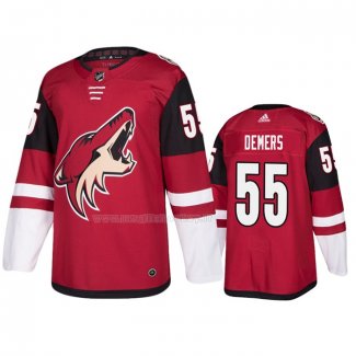 Maglia Hockey Arizona Coyotes Jason Demers Home Rosso