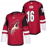 Maglia Hockey Arizona Coyotes Max Domi Home Autentico 2018 Rosso