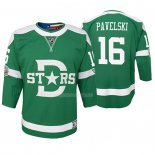 Maglia Hockey Bambino Dallas Stars Joe Pavelski Replica Giocatore 2020 Winter Classic Verde