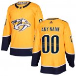 Maglia Hockey Bambino Nashville Predators Personalizzate Home Personalizzate Giallo
