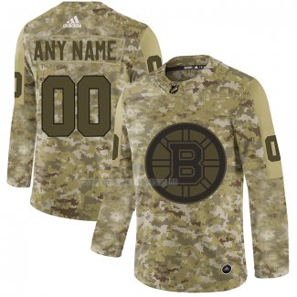 Maglia Hockey Boston Bruins 2019 Salute To Service Personalizzate Camuffamento