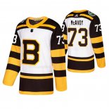 Maglia Hockey Boston Bruins Charlie Mcavoy 2019 Winter Classic Bianco