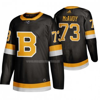 Maglia Hockey Boston Bruins Charlie Mcavoy Tercera Nero