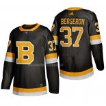 Maglia Hockey Boston Bruins Patrice Bergeron Alternato 2019-20 Nero