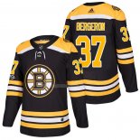 Maglia Hockey Boston Bruins Patrice Bergeron Home Autentico 2018 Nero