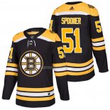 Maglia Hockey Boston Bruins Ryan Spooner Home Autentico 2018 Nero