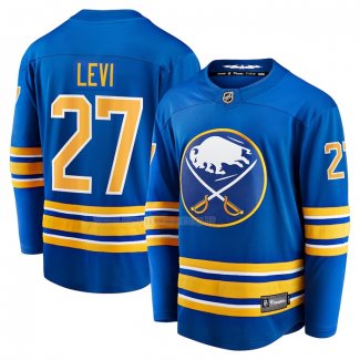 Maglia Hockey Buffalo Sabres Devon Levi Home Breakaway Blu