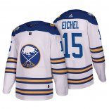 Maglia Hockey Buffalo Sabres Jack Eichel Autentico 2018 Winter Classic Bianco
