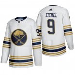 Maglia Hockey Buffalo Sabres Jack Eichel Tercera Bianco