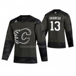 Maglia Hockey Calgary Flames Johnny Gaudreau 2019 Veterans Day Camuffamento
