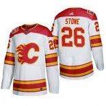 Maglia Hockey Calgary Flames Michael Stone 2019 Heritage Classic Autentico Bianco