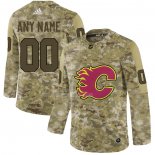 Maglia Hockey Calgary Flames Personalizzate 2019 Camuffamento