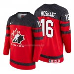 Maglia Hockey Canada Allan Mcshane 2018 Iihf World Championship Giocatore Rosso
