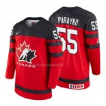 Maglia Hockey Canada Colton Parayko 2018 Iihf World Championship Giocatore Rosso