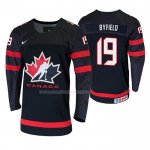 Maglia Hockey Canada Quinton Byfield 2020 Iihf World Junior Championship Nero