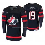 Maglia Hockey Canada Quinton Byfield 2020 Iihf World Junior Championship Nero