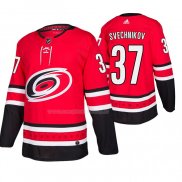 Maglia Hockey Carolina Hurricanes Andrei Svechnikov Home Autentico Rosso