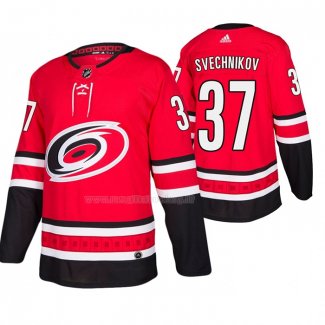 Maglia Hockey Carolina Hurricanes Andrei Svechnikov Home Autentico Rosso