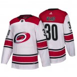 Maglia Hockey Carolina Hurricanes Cam Ward New Season Team Road 2018 Bianco