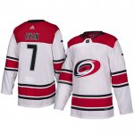 Maglia Hockey Carolina Hurricanes Derek Ryan Autentico Away Bianco