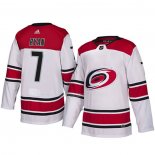 Maglia Hockey Carolina Hurricanes Derek Ryan Autentico Away Bianco