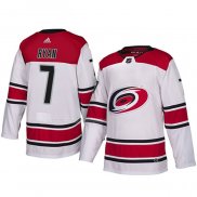 Maglia Hockey Carolina Hurricanes Derek Ryan Autentico Away Bianco