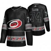 Maglia Hockey Carolina Hurricanes Jaccob Slavin Breakaway Nero