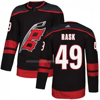 Maglia Hockey Carolina Hurricanes Victor Rask Autentico Alternato Nero