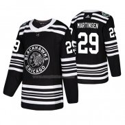 Maglia Hockey Chicago Blackhawks Andreas Martinsen 2019 Winter Classic Nero