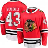 Maglia Hockey Chicago Blackhawks Colin Blackwell Home Breakaway Rosso