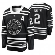Maglia Hockey Chicago Blackhawks Duncan Keith Premier Alternato Nero
