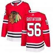 Maglia Hockey Chicago Blackhawks Erik Gustafsson Home Autentico Rosso