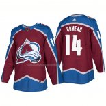Maglia Hockey Colorado Avalanche Blake Comeau Home Premier 2017-2018 Rosso