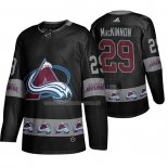 Maglia Hockey Colorado Avalanche Nathan Mackinnon Breakaway Nero