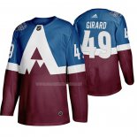 Maglia Hockey Colorado Avalanche Samuel Girard 2020 Stadium Series Blu