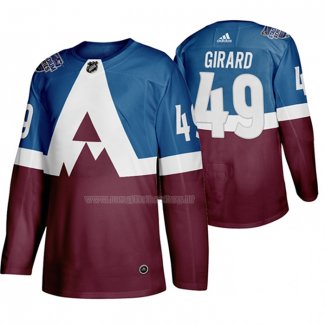 Maglia Hockey Colorado Avalanche Samuel Girard 2020 Stadium Series Blu
