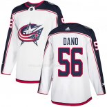 Maglia Hockey Columbus Blue Jackets Marko Dano Road Autentico Bianco